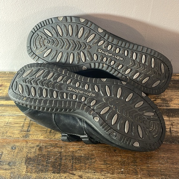 Sketchers Shape Ups women’s size 10 black leather - Picture 16 of 17